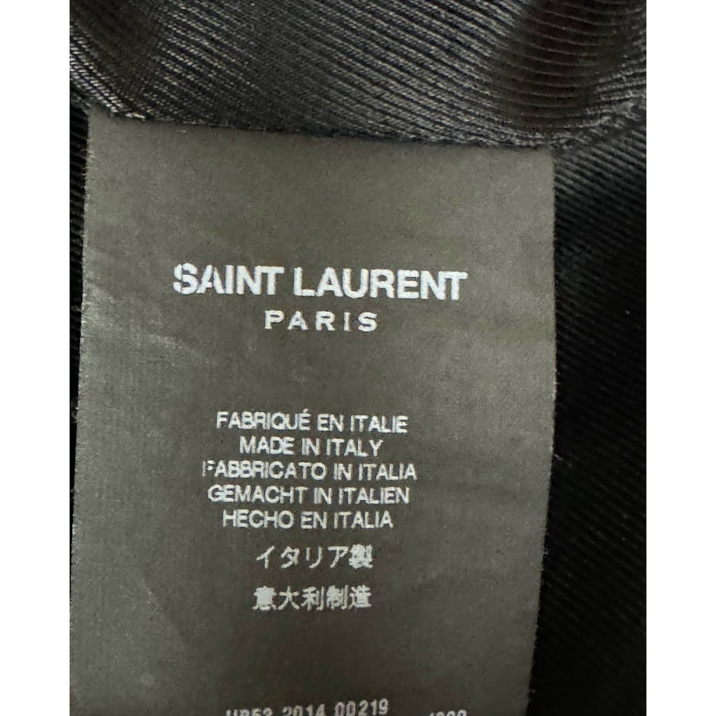 Saint Laurent men's leather jacket