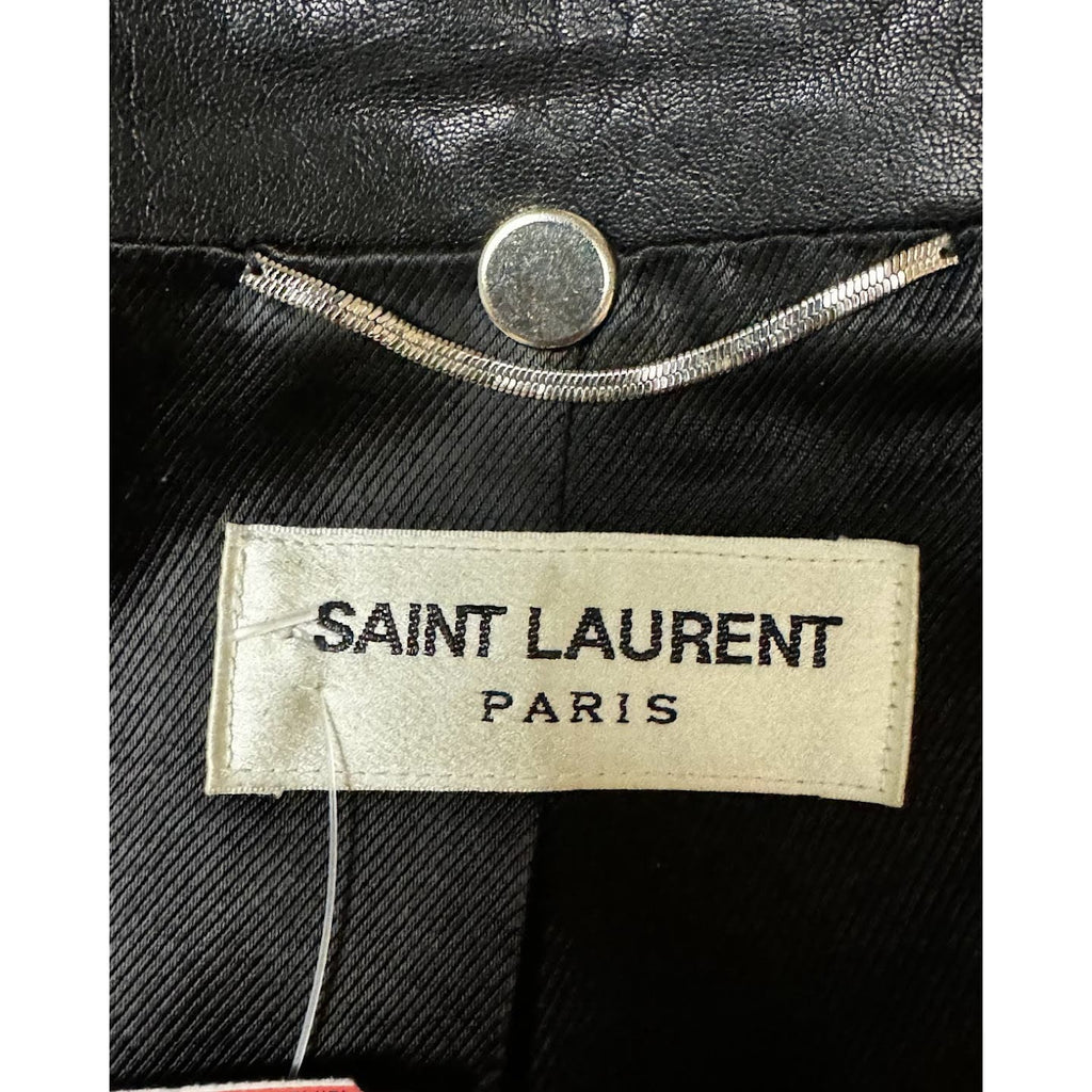 Saint Laurent men's leather jacket