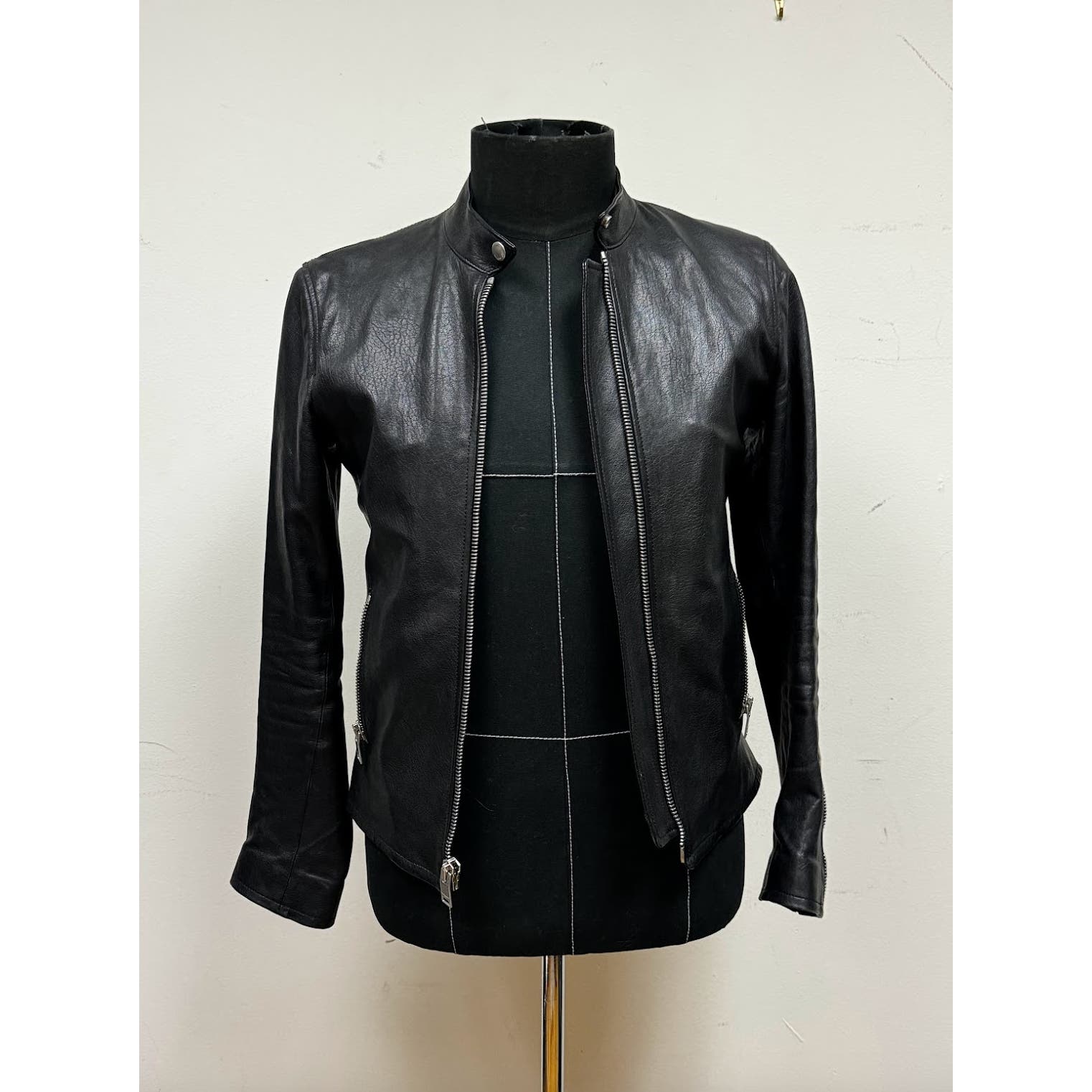 Saint Laurent men's leather jacket – INA