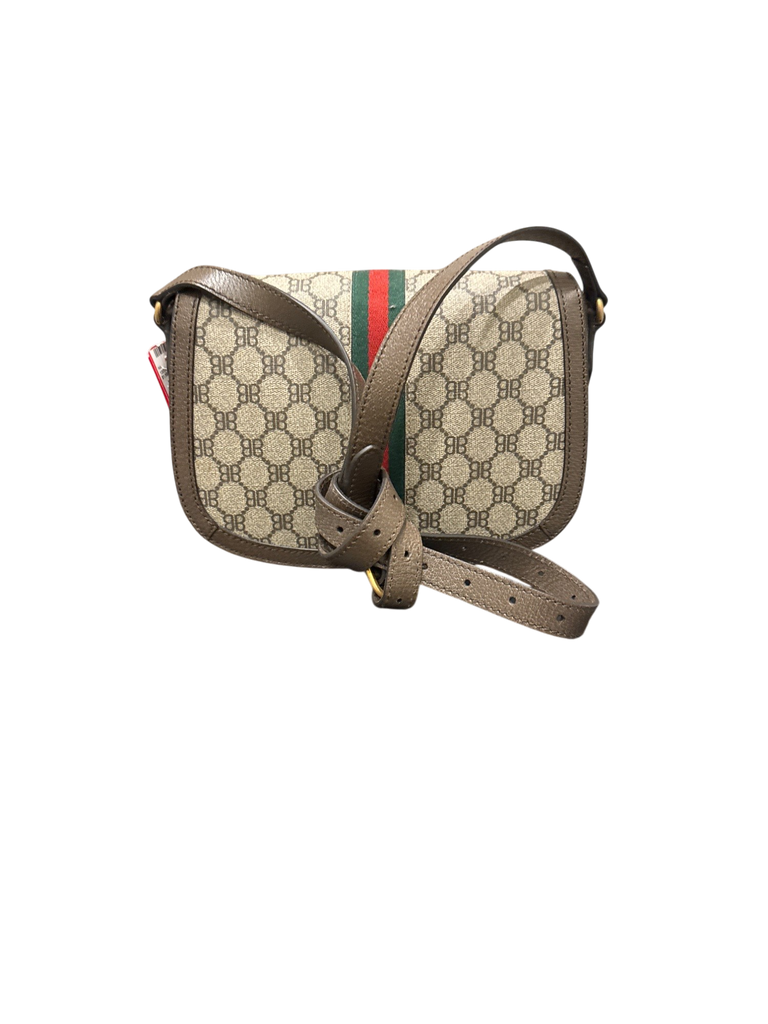 Balenciaga X Gucci tan/brown Purse