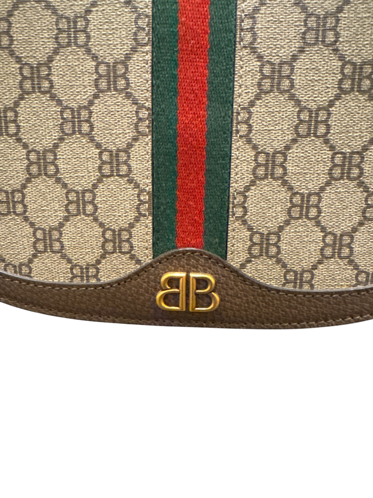 Balenciaga X Gucci tan/brown Purse