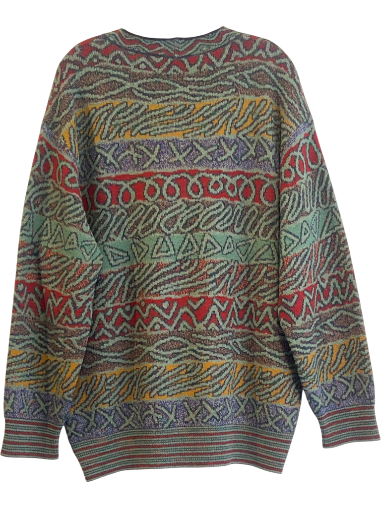 Men's Missoni Sport Multi-Color Wool Sweater