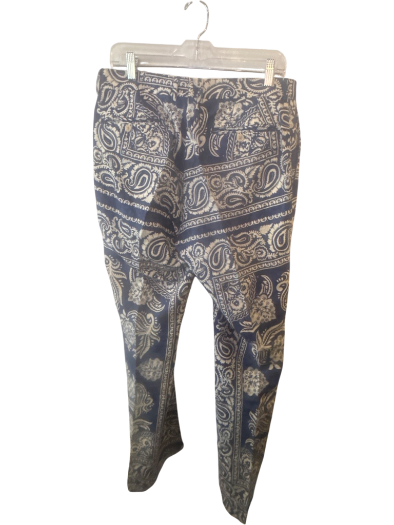 Men's Ralph Lauren Purple Blue Linen Pants