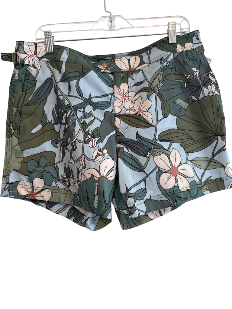 Men's Tom Ford Green Size L Nylon Swim Trunks