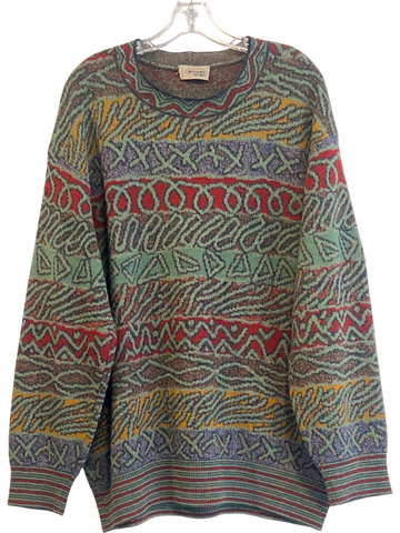 Men's Missoni Sport Multi-Color Wool Sweater