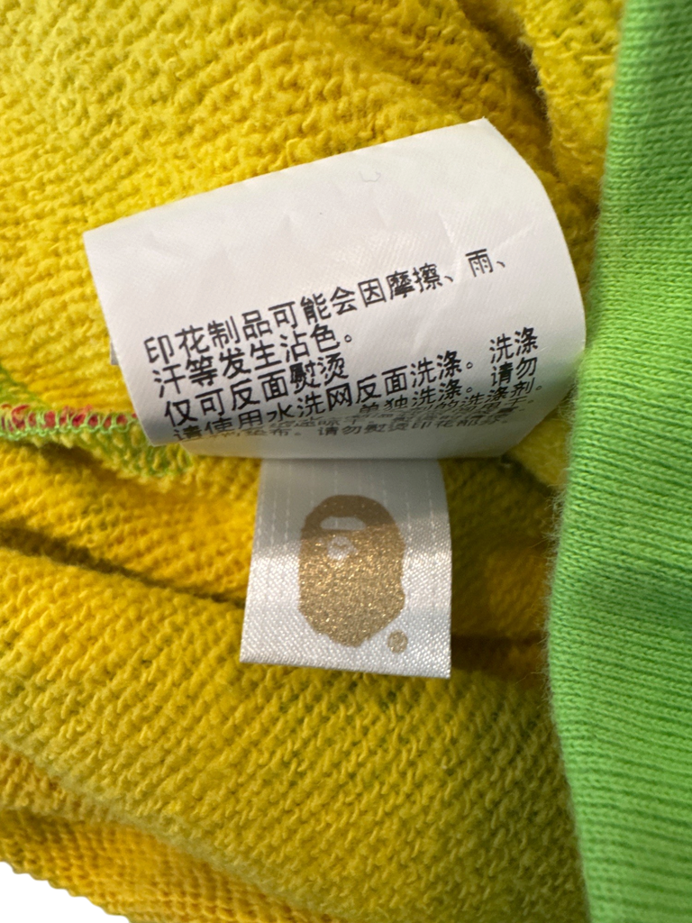 Men's Bape Green Cotton Sweatpants