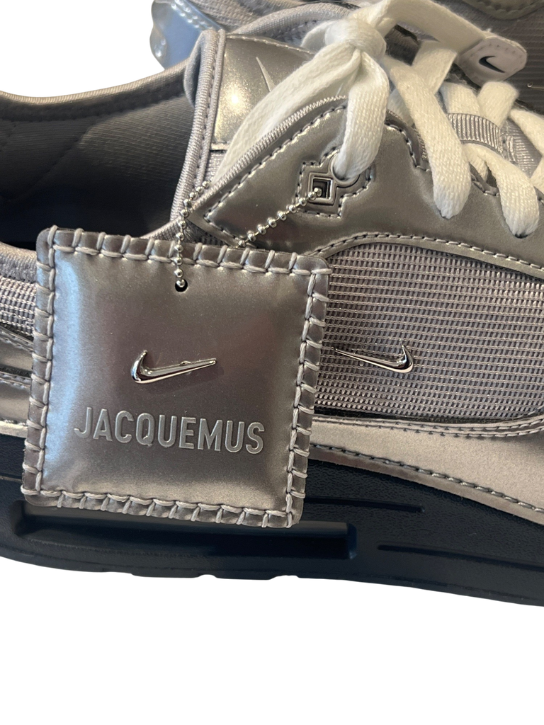 Men's Jacquemus X Nike Silver Mesh Shoe Size 13.5 Sneakers