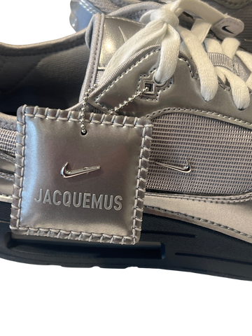 Men's Jacquemus X Nike Silver Mesh Shoe Size 13.5 Sneakers
