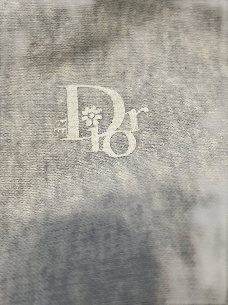 Men's Dior X ERL heather gray Cotton Blend Size L Hoodie
