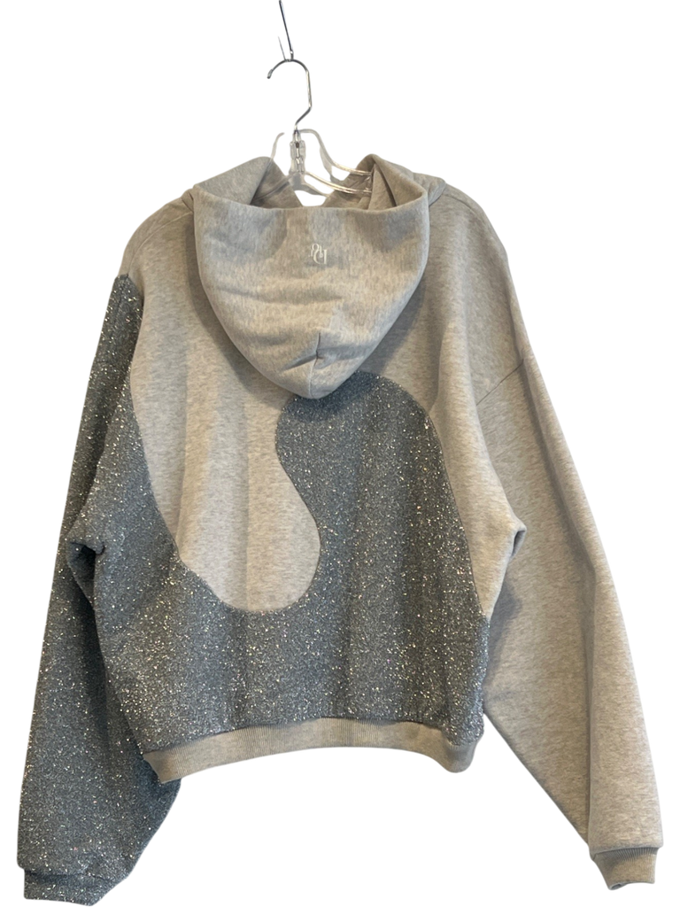 Men's Dior X ERL heather gray Cotton Blend Size L Hoodie