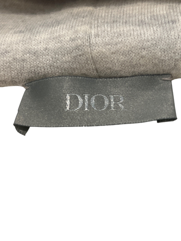 Men's Dior X ERL heather gray Cotton Blend Size L Hoodie