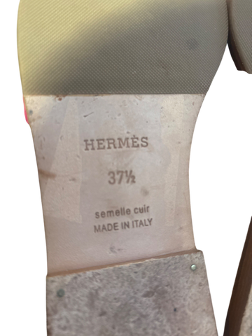 Women's HERMES Fuchsia Sandals