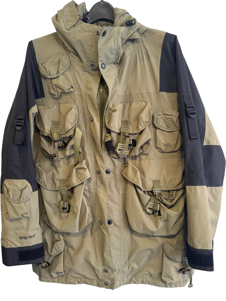 Men's North Face Olive Nylon Size M Parka