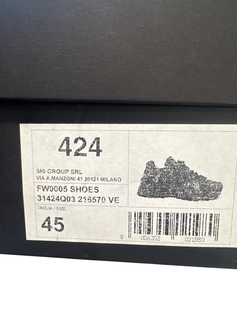 Men's 424 Black GORE-TEX Shoe Size 12 Shoes