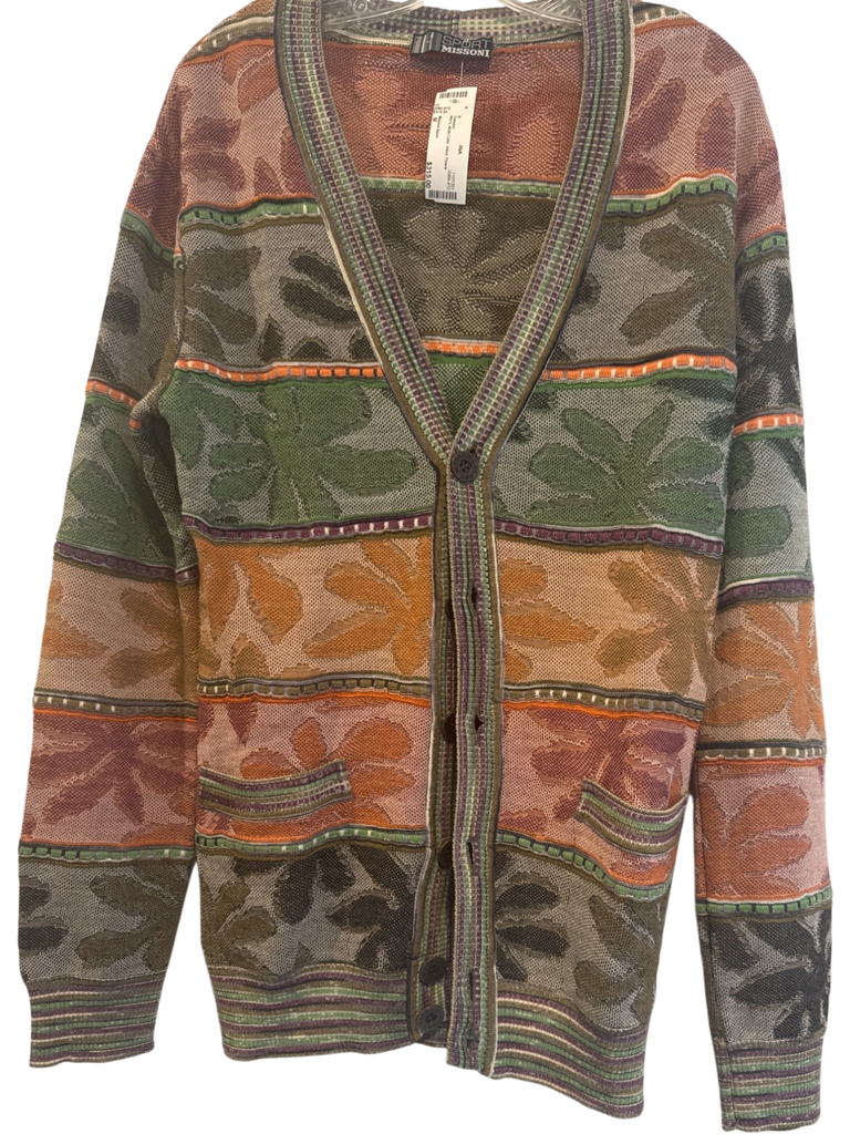 Men's Missoni Sport Multi-Color Wool Sweater