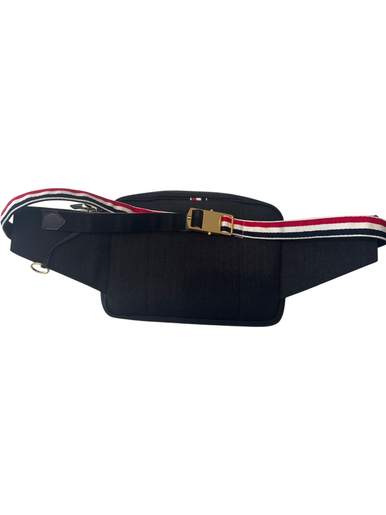 Thom Browne Black Fanny Pack
