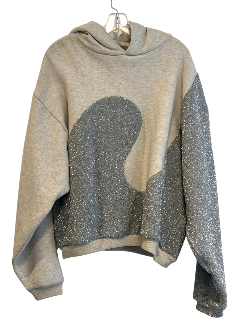 Men's Dior X ERL heather gray Cotton Blend Size L Hoodie