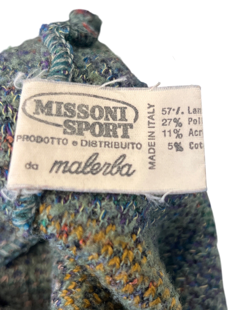 Men's Missoni Sport Multi-Color Wool Sweater