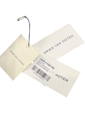 Men's Dries Van Noten Navy alpaca blend Sweater