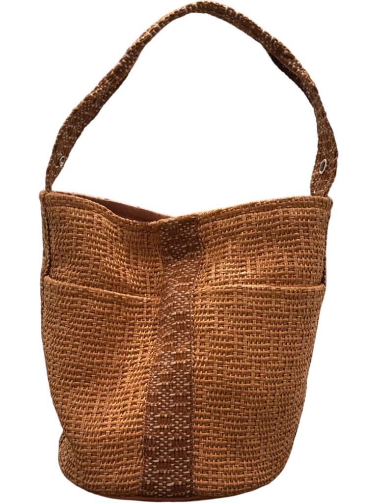 HERMES tan/brown Bag