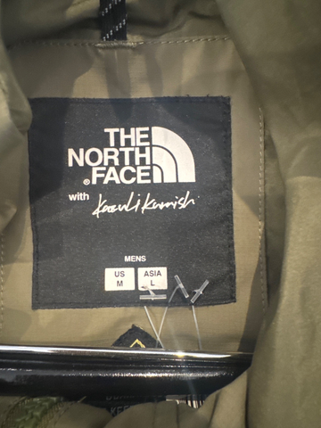 Men's North Face Olive Nylon Size M Parka