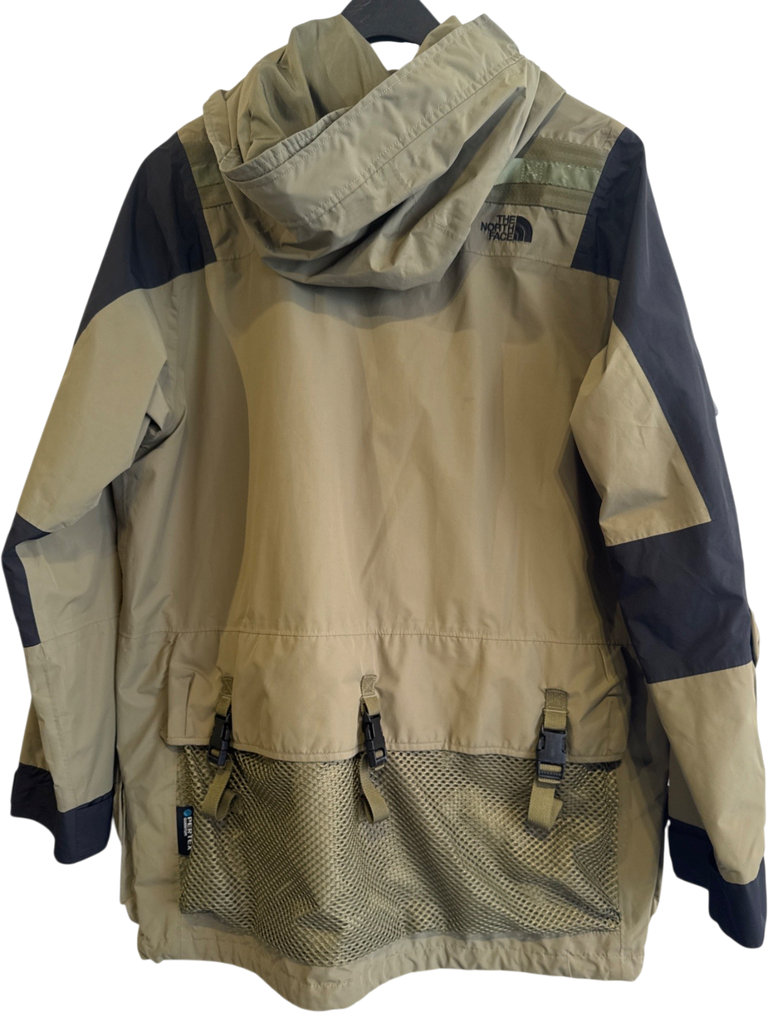 Men's North Face Olive Nylon Size M Parka