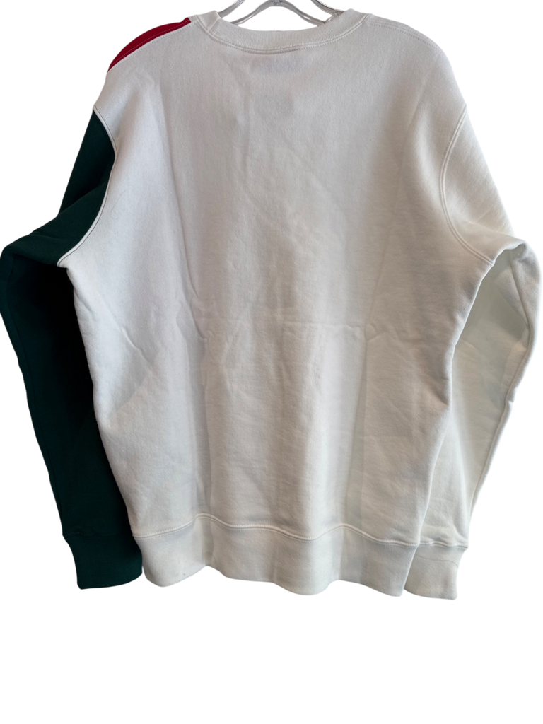 Men's Supreme White Cotton Size L Sweatshirt.