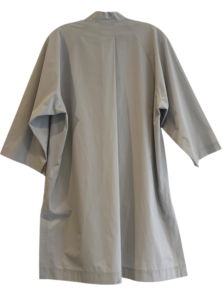 Men's Homme Plisse Light Gray Polyester Size 2 Shirt
