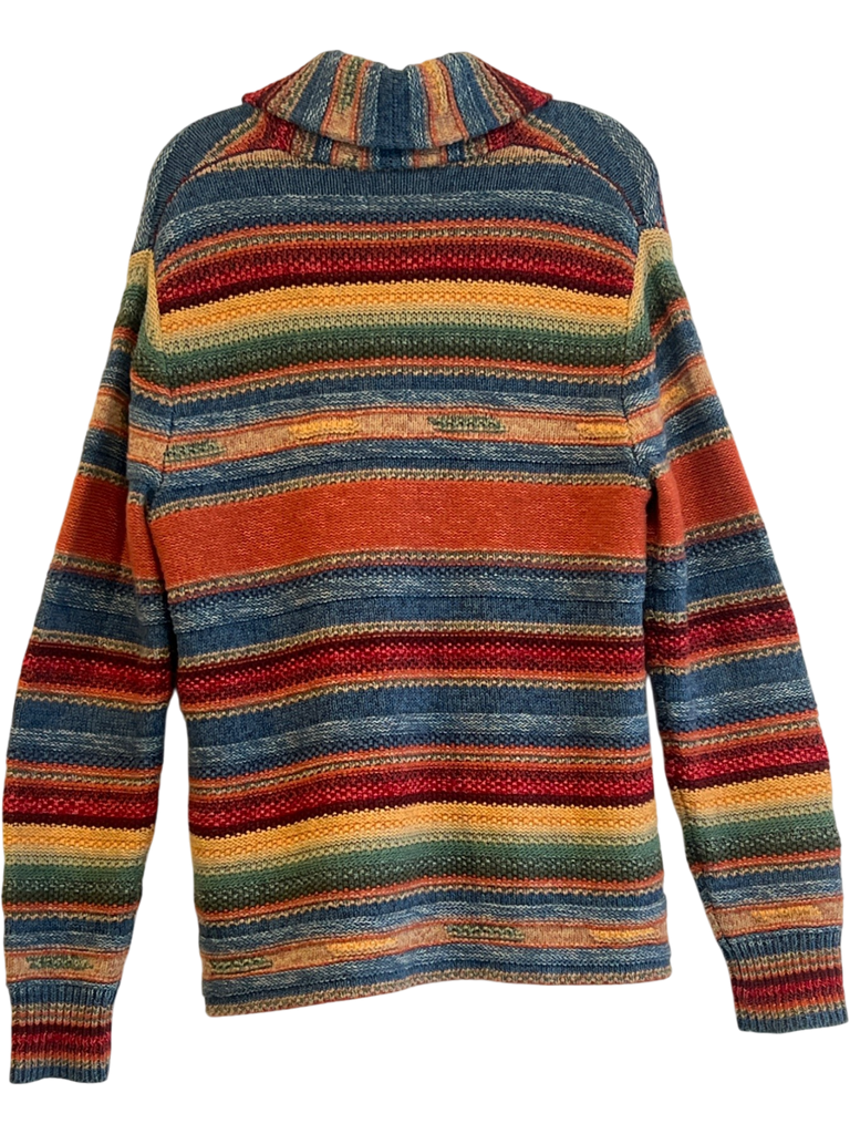 Men's RRL Multi-Color Knit Cardigan