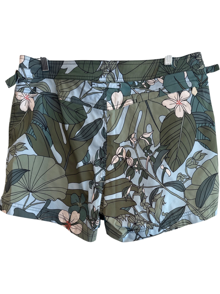 Men's Tom Ford Green Size L Nylon Swim Trunks
