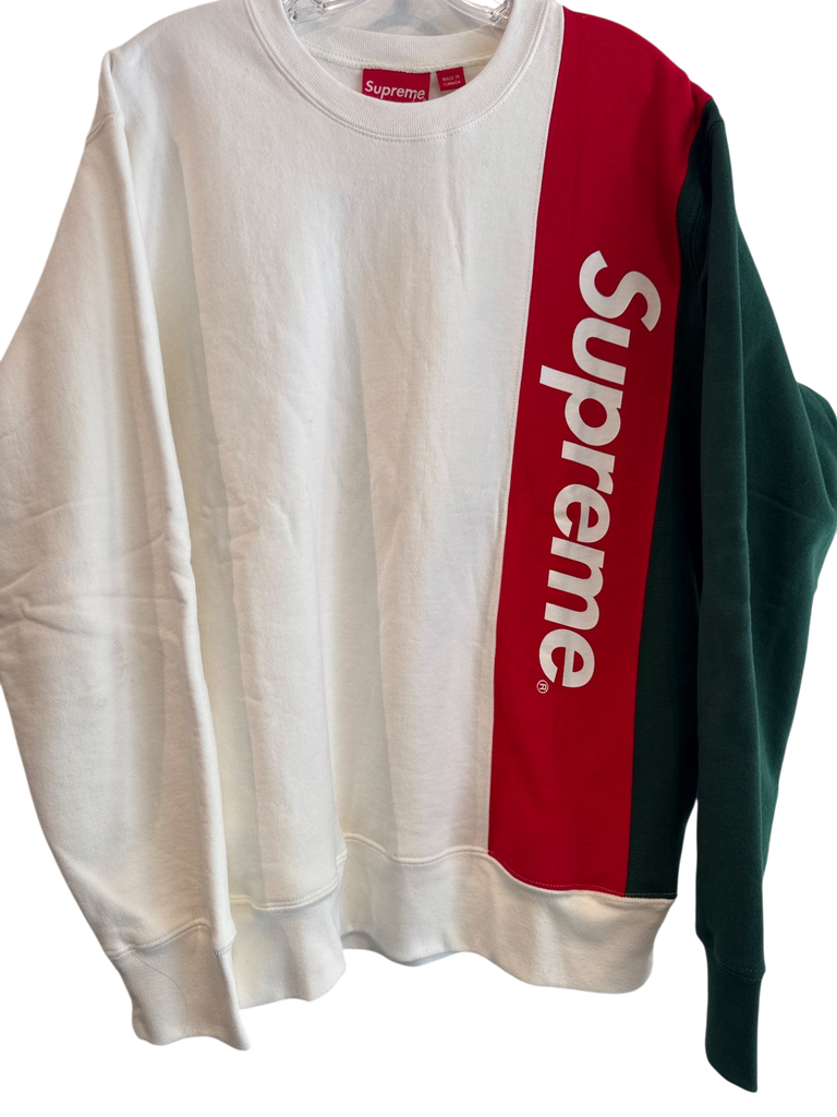 Men's Supreme White Cotton Size L Sweatshirt.