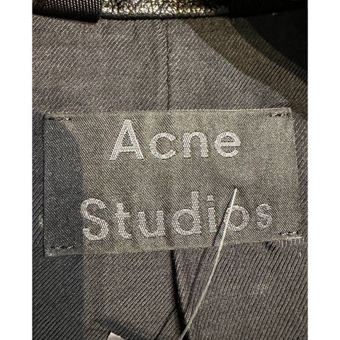 Acne Studios men's leather biker jacket