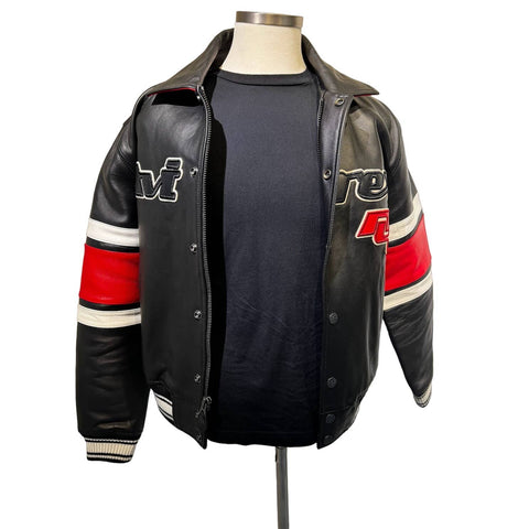 Avirex men's leather bomber jacket