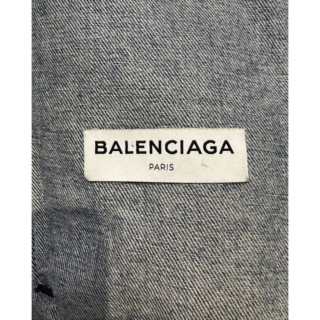 Balenciaga women's denim jacket