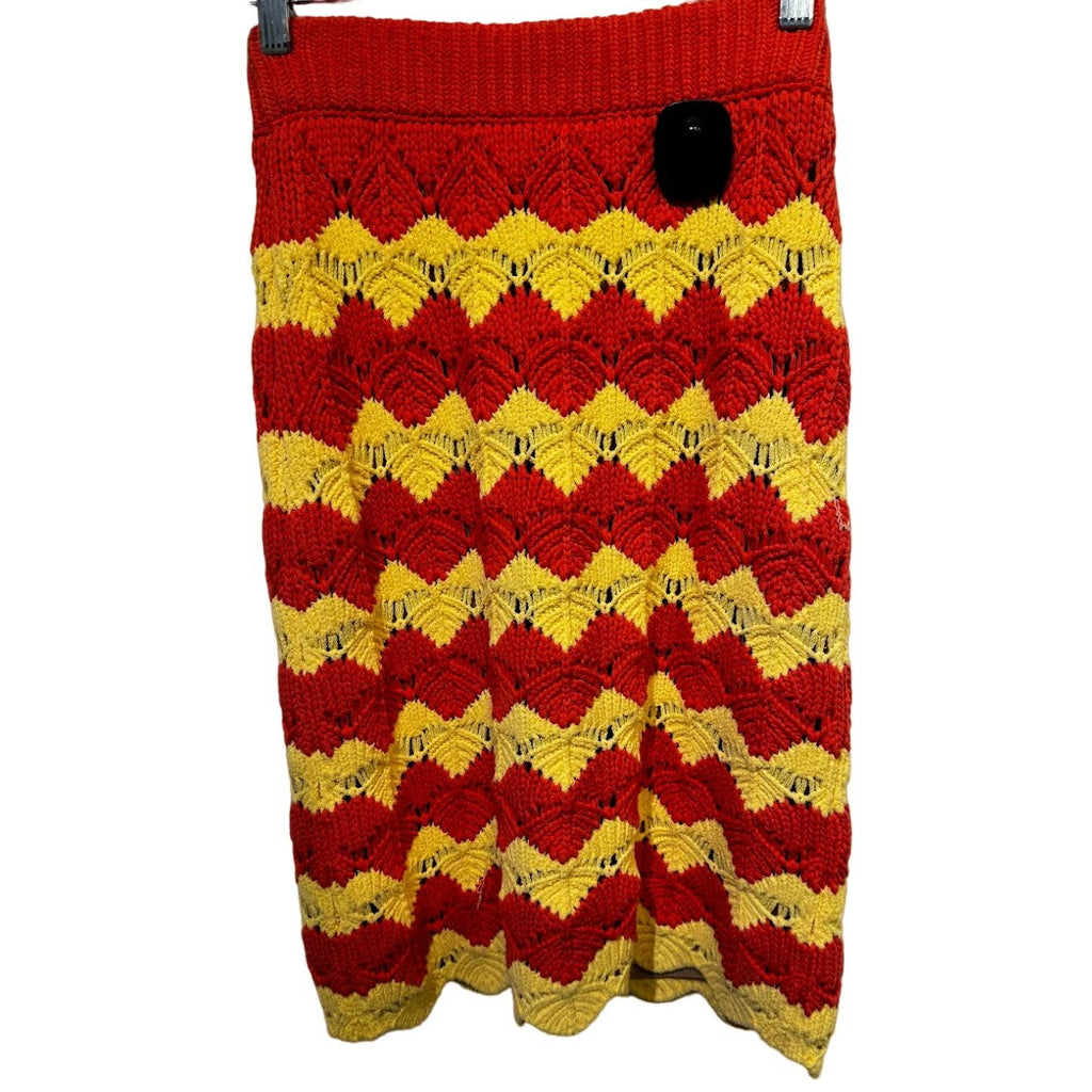 Gucci women's crochet knit skirt